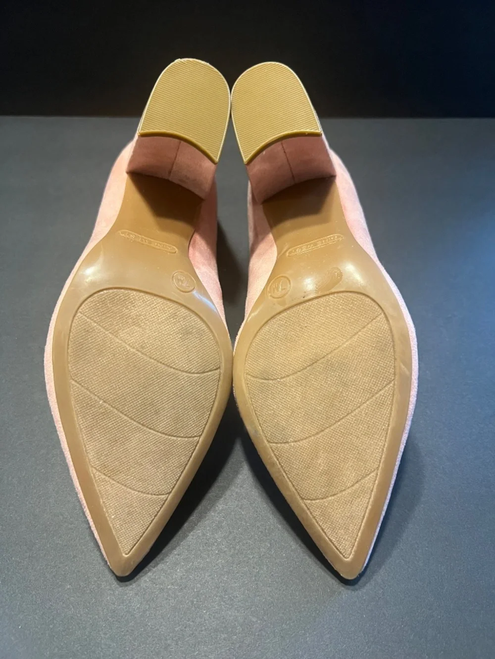 Nine West Pink Suede Pumps US 7M